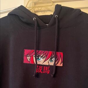 Anime Hypeland Kurama Hoodie, NWOT, Size XL